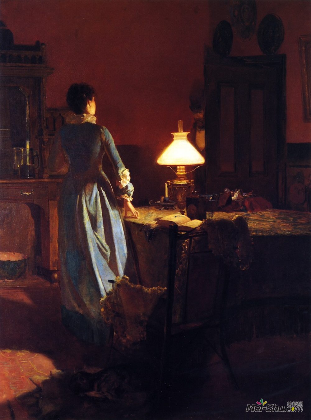 汤姆·罗伯茨(Tom Roberts)高清作品《三点二十分》