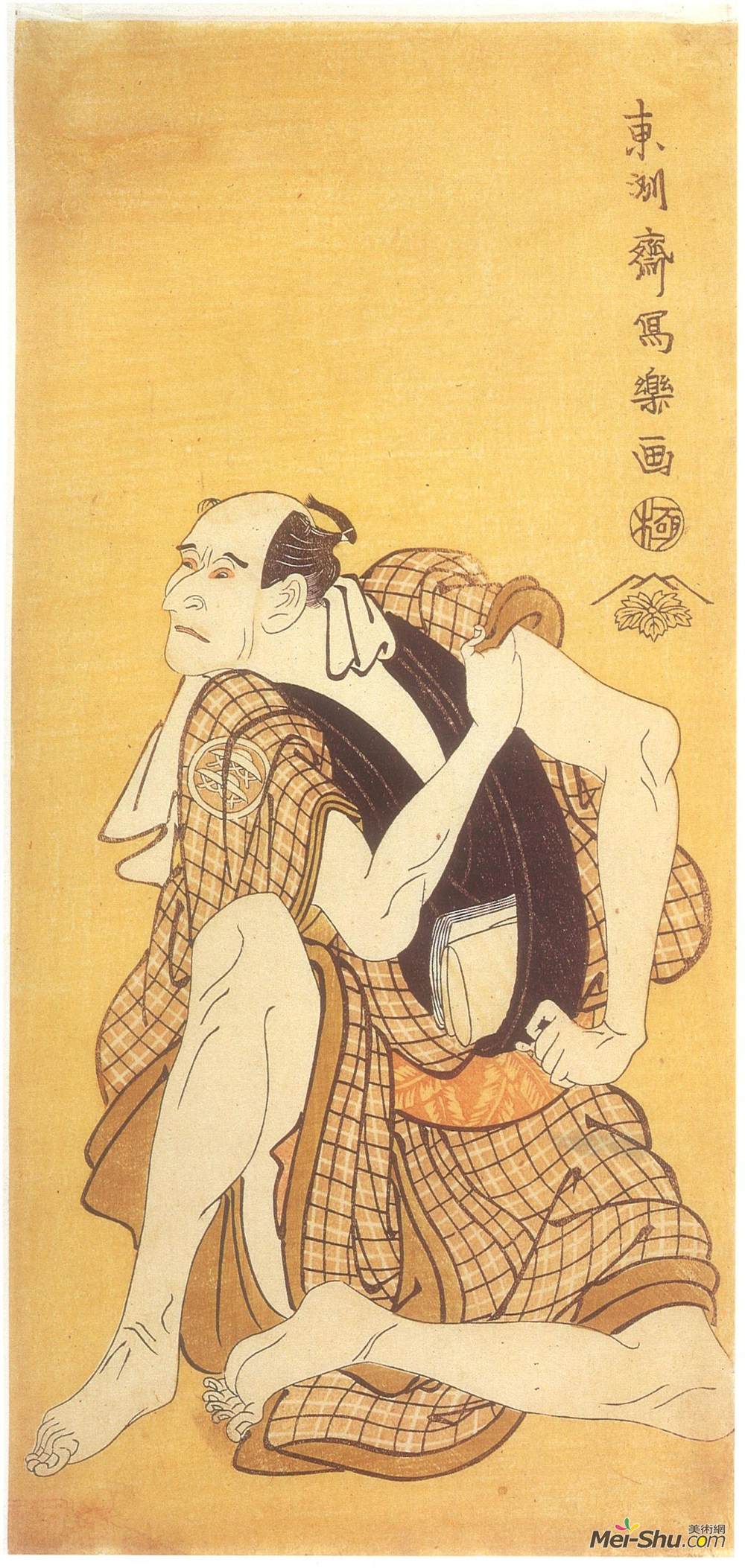 东洲斋写乐(Tōshūsai Sharaku)高清作品《我不知道我在做什么》