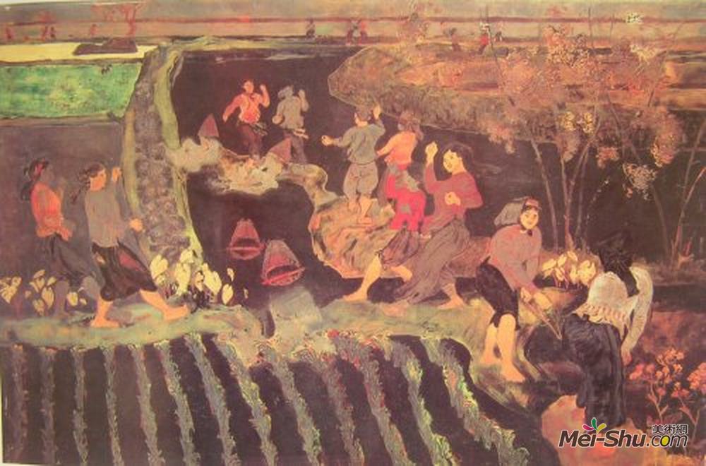 陈文谨(Tran Van Can)高清作品《拍打水面》