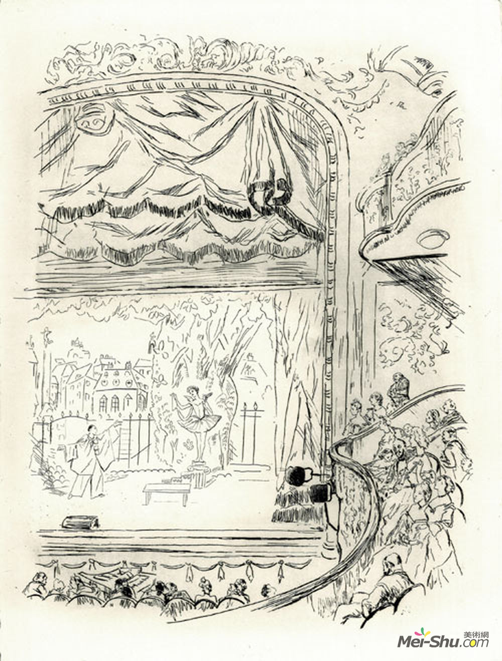 藤田嗣治(Tsuguharu Foujita)高清作品《恶性的》