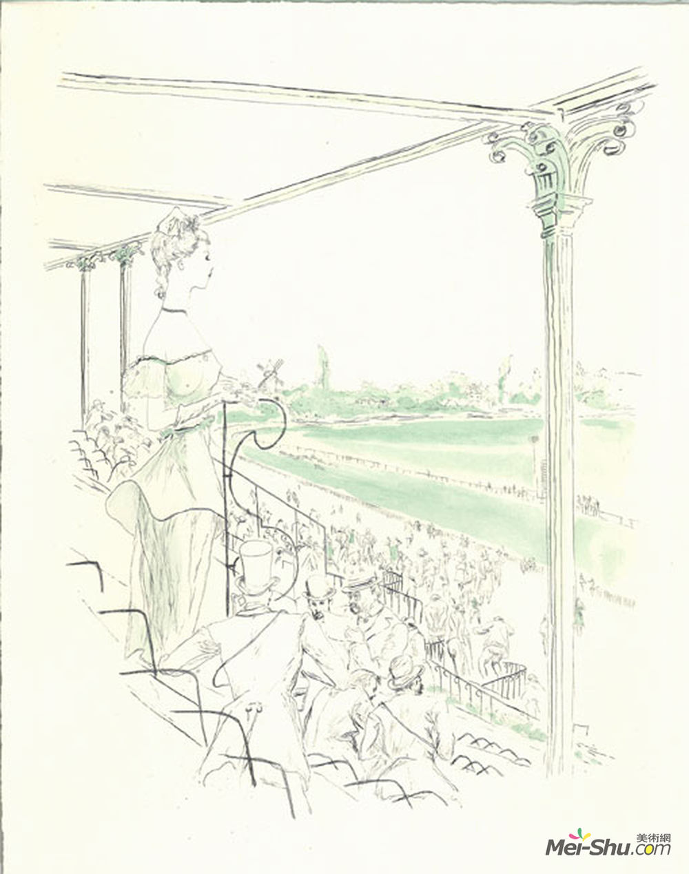 藤田嗣治(Tsuguharu Foujita)高清作品《朗尚》