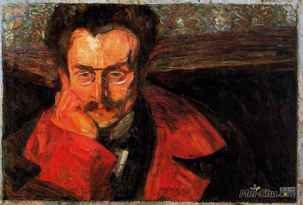 翁贝托·薄邱尼(Umberto Boccioni)高清作品《维吉利奥布罗基》