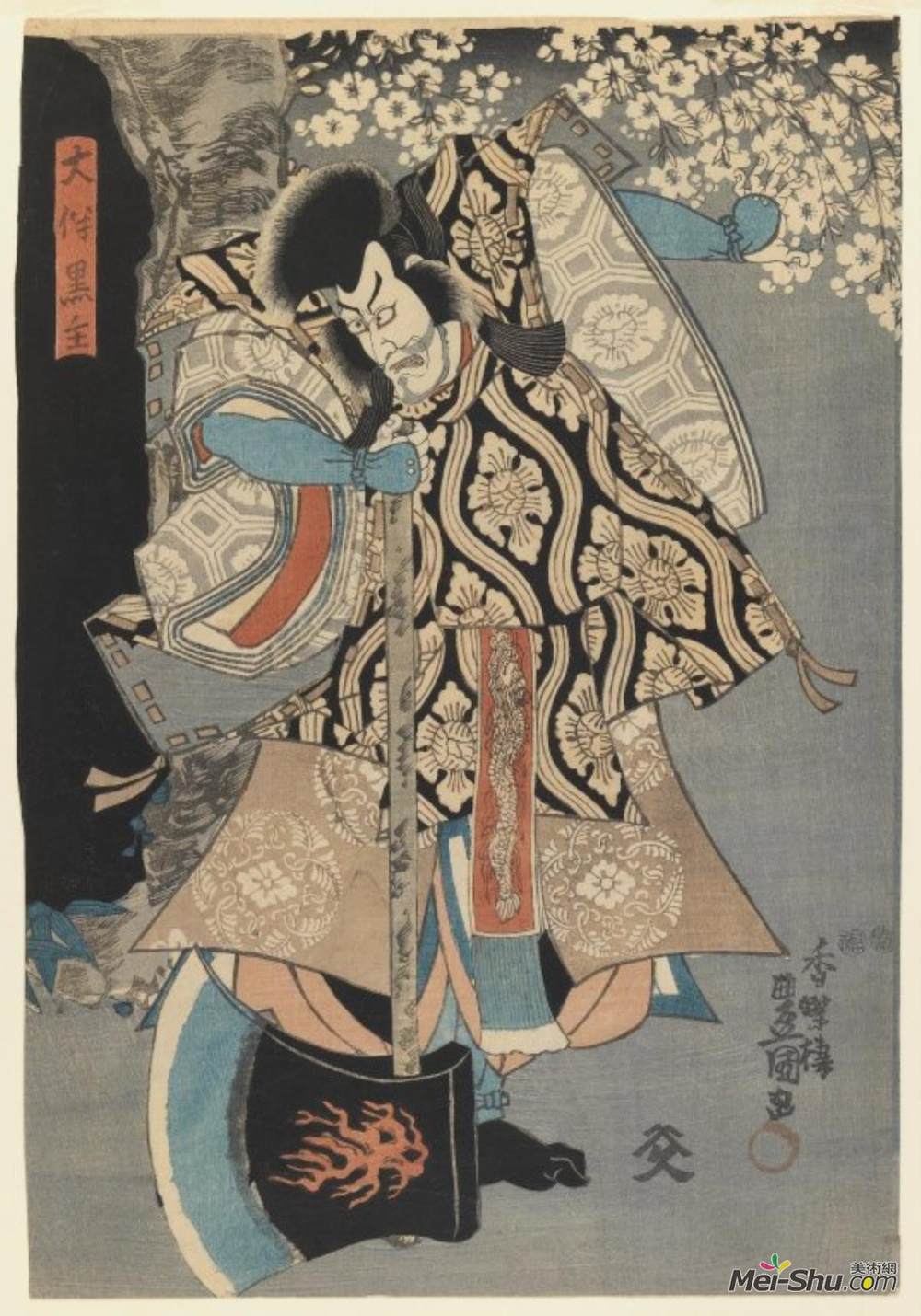 歌川国贞(Utagawa Kunisada)高清作品《演员》