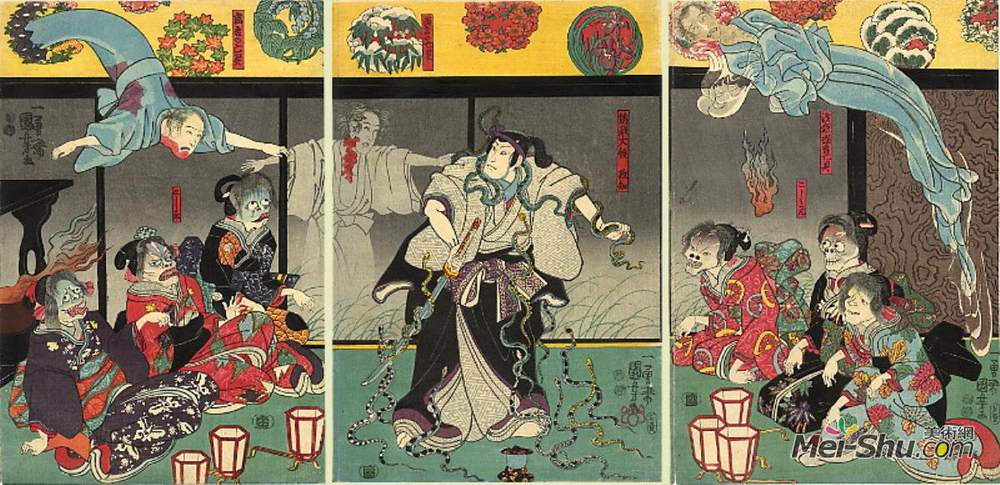 歌川国芳(Utagawa Kuniyoshi)高清作品《鬼佬》