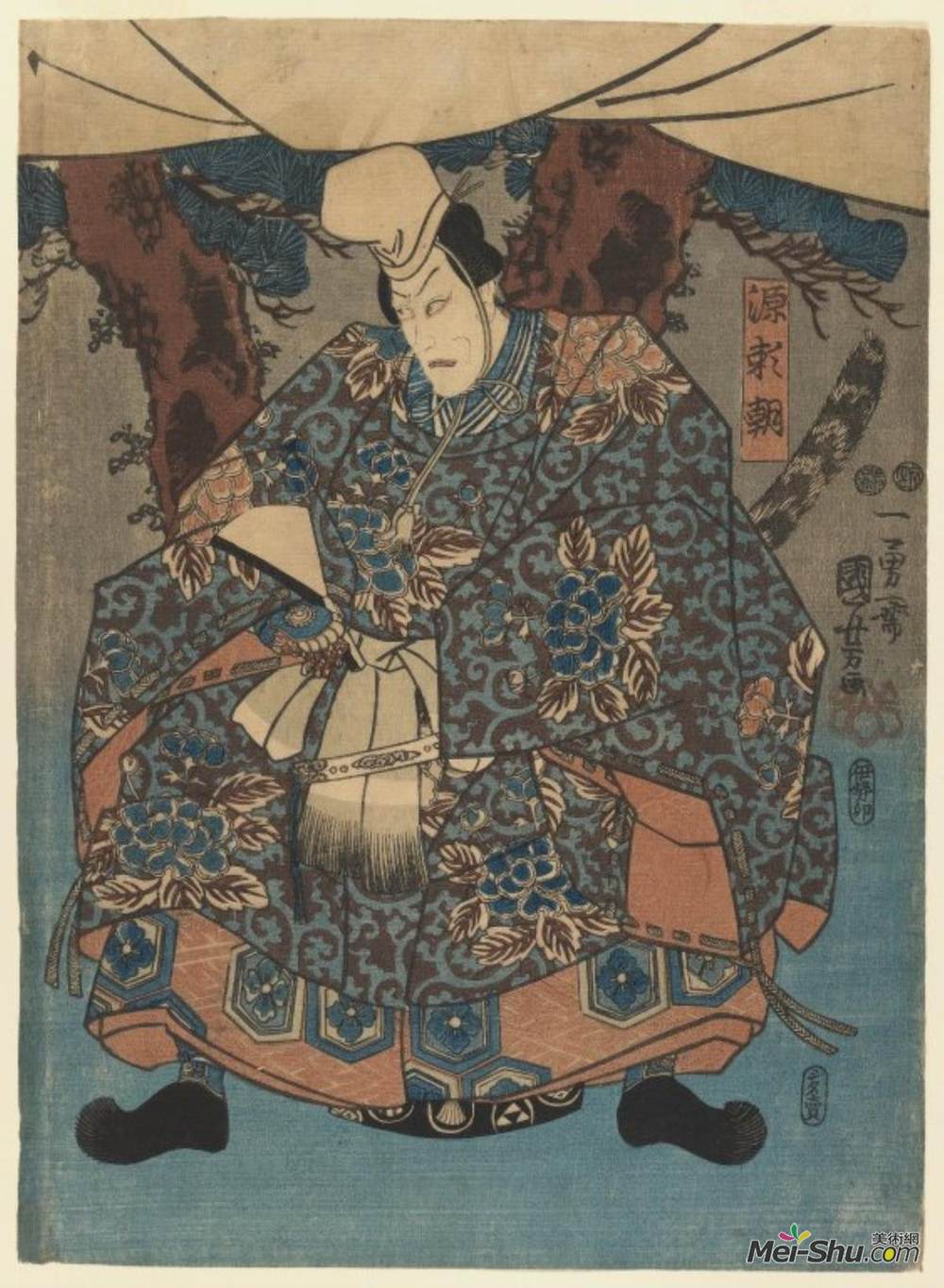 歌川国芳(Utagawa Kuniyoshi)高清作品《演员》