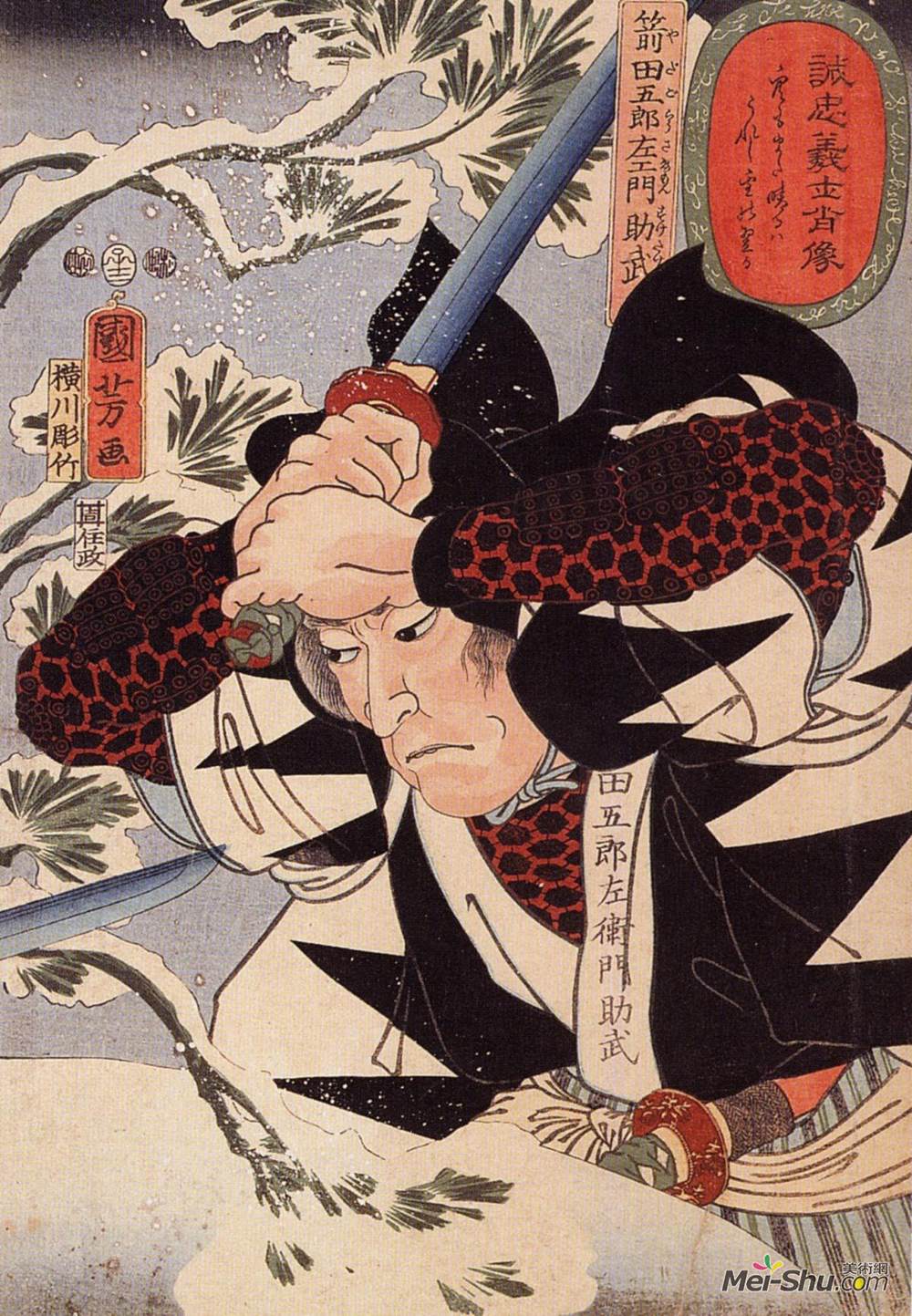 歌川国芳(Utagawa Kuniyoshi)高清作品《富森》