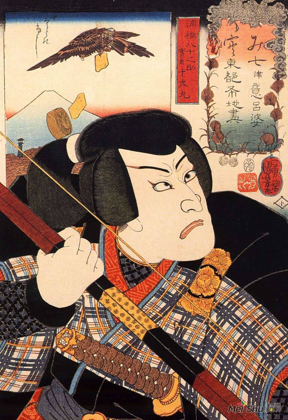 歌川国芳(Utagawa Kuniyoshi)高清作品《演员》