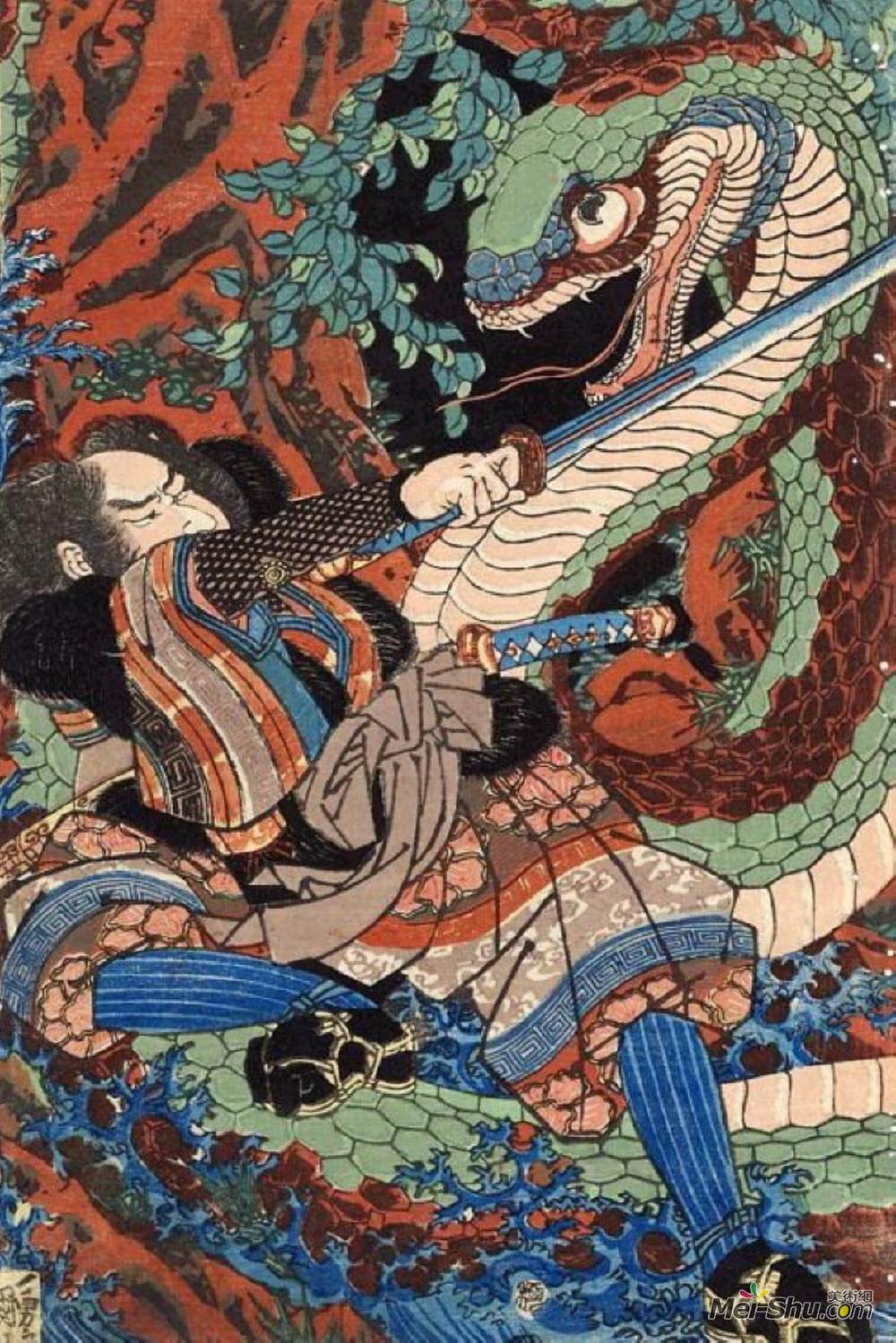 歌川国芳(Utagawa Kuniyoshi)高清作品《苏科登系列》