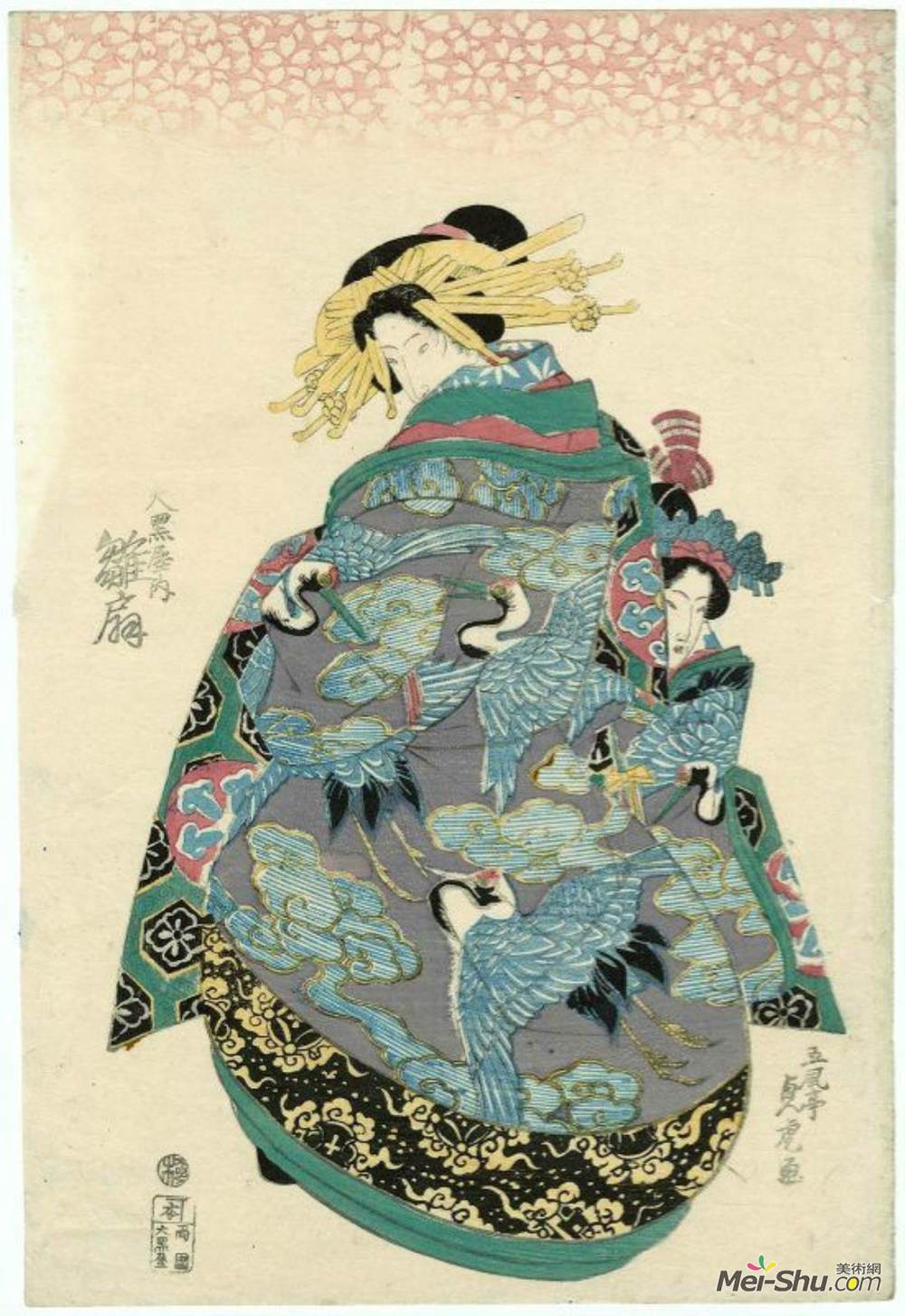 歌川贞虎(Utagawa Sadatora)高清作品《大冈的孝义》