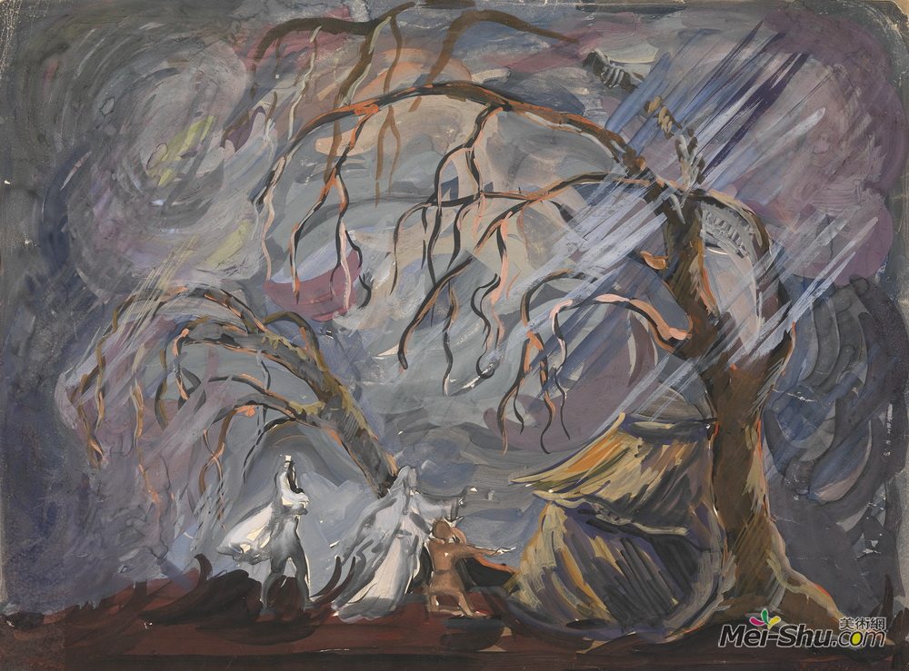 瓦德姆梅勒(Vadym Meller)高清作品《集“李尔王”设计》
