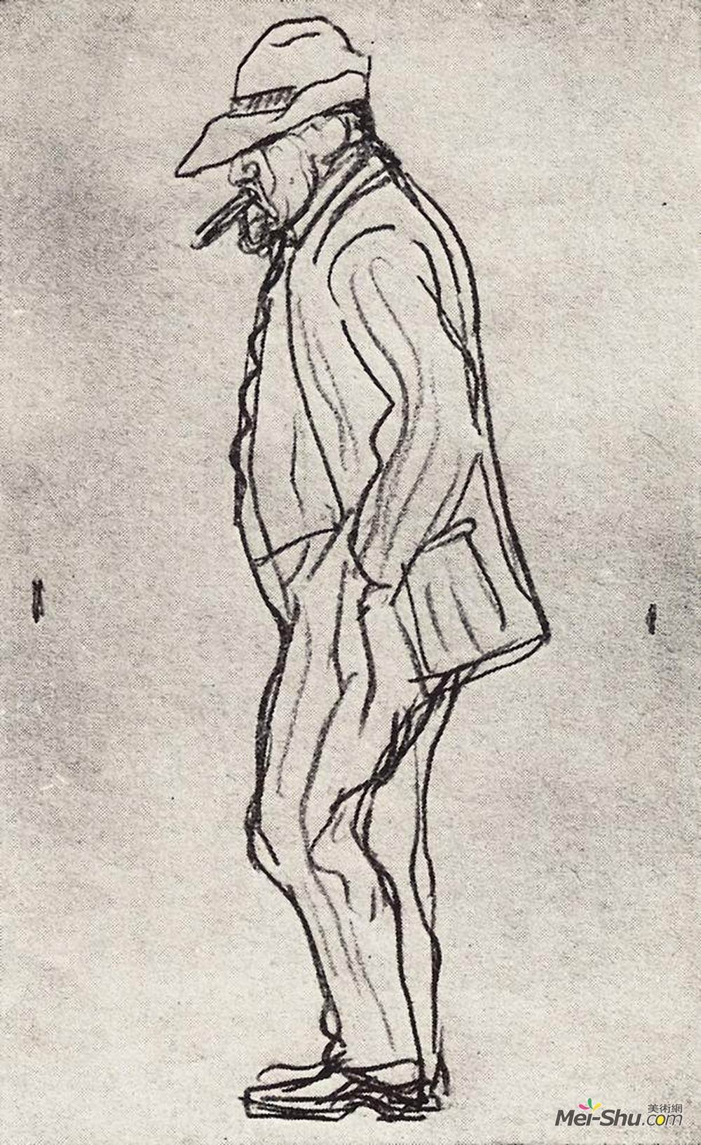 瓦伦丁·谢罗夫(Valentin Serov)高清作品《乏味的谢罗夫》