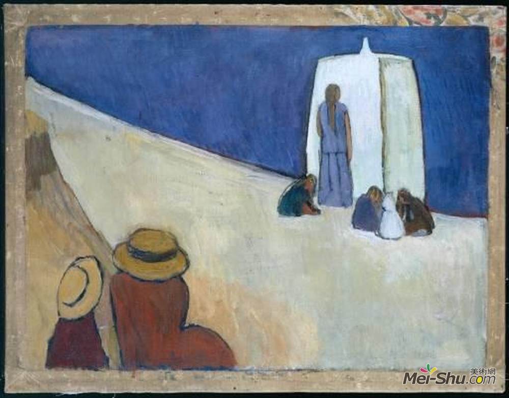 瓦内萨·贝尔(Vanessa Bell)高清作品《斯塔兰海滩》