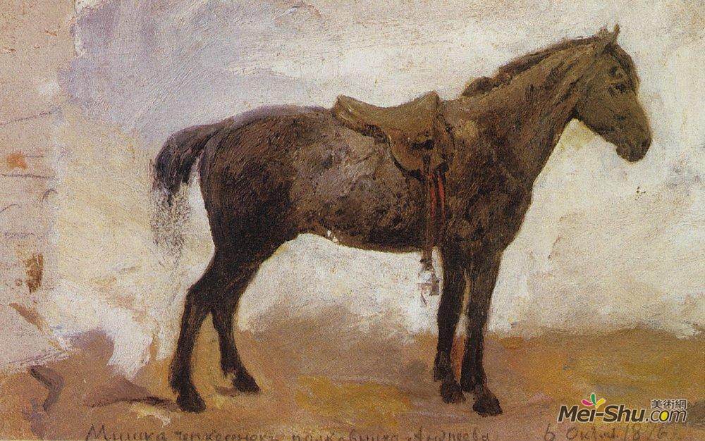 瓦西里波列诺夫(Vasily Polenov)高清作品《马什米卡》