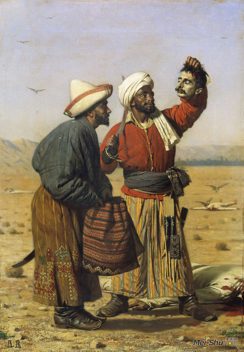 瓦西里·维列什查金(Vasily Vereshchagin)高清作品《祝好运》