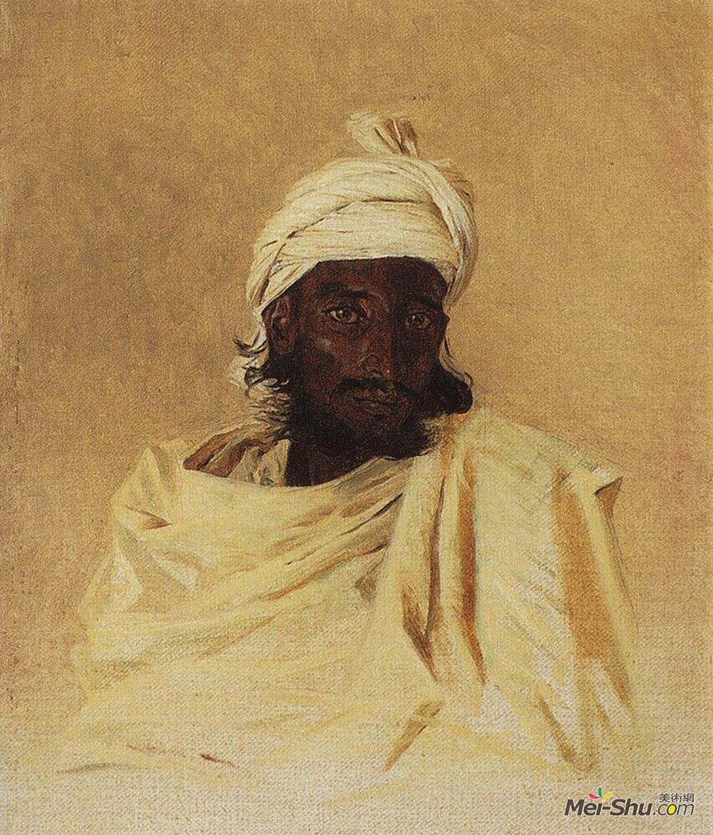 瓦西里·维列什查金(Vasily Vereshchagin)高清作品《比希尔》