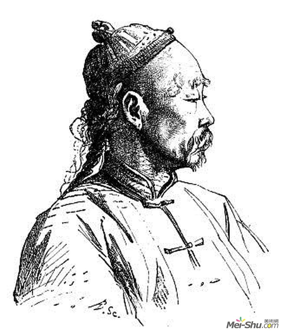 瓦西里·维列什查金(Vasily Vereshchagin)高清作品《古利亚华人》