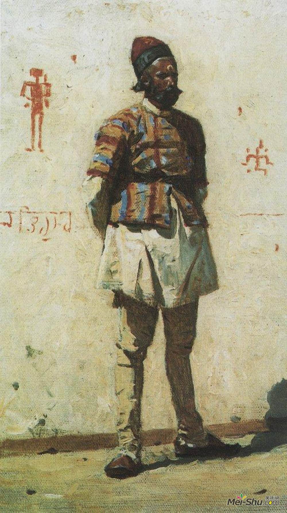 瓦西里·维列什查金(Vasily Vereshchagin)高清作品《印度的》