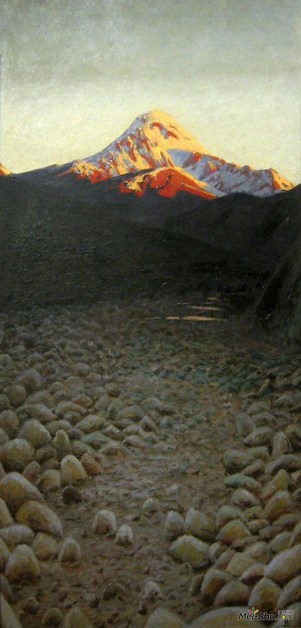 瓦西里·维列什查金(Vasily Vereshchagin)高清作品《兹别克山》