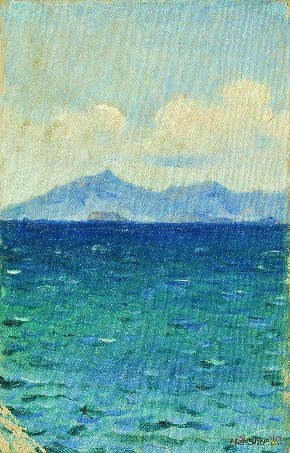 瓦西里·维列什查金(Vasily Vereshchagin)高清作品《千岛群岛》