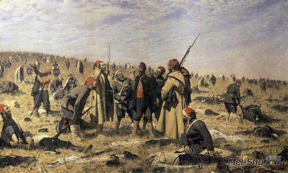 瓦西里·维列什查金(Vasily Vereshchagin)高清作品《赢家》
