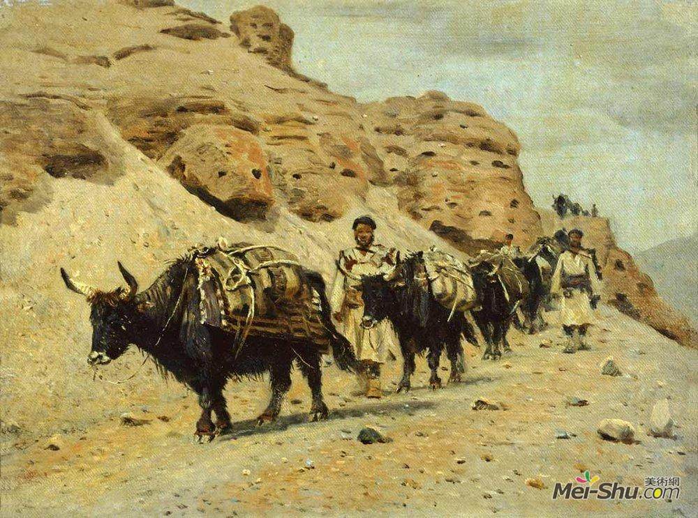 瓦西里·维列什查金(Vasily Vereshchagin)高清作品《雅基》