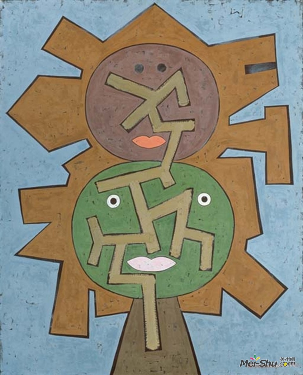 维克多·布罗纳(Victor Brauner)高清作品《莱克斯部队》