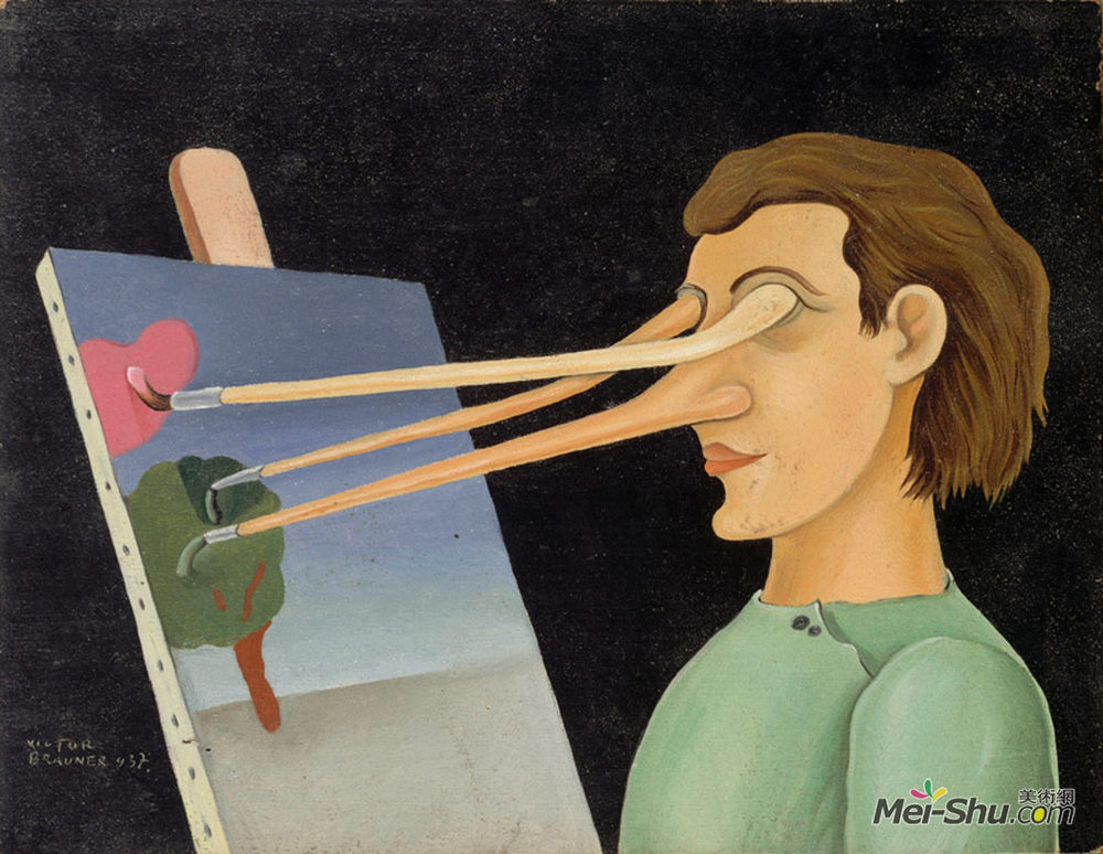 维克多·布罗纳(Victor Brauner)高清作品《自然画》