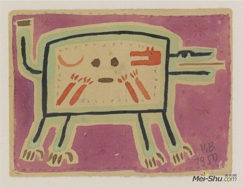 维克多·布罗纳(Victor Brauner)高清作品《动物》