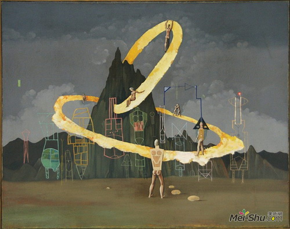 维克多·布罗纳(Victor Brauner)高清作品《礼貌被动》