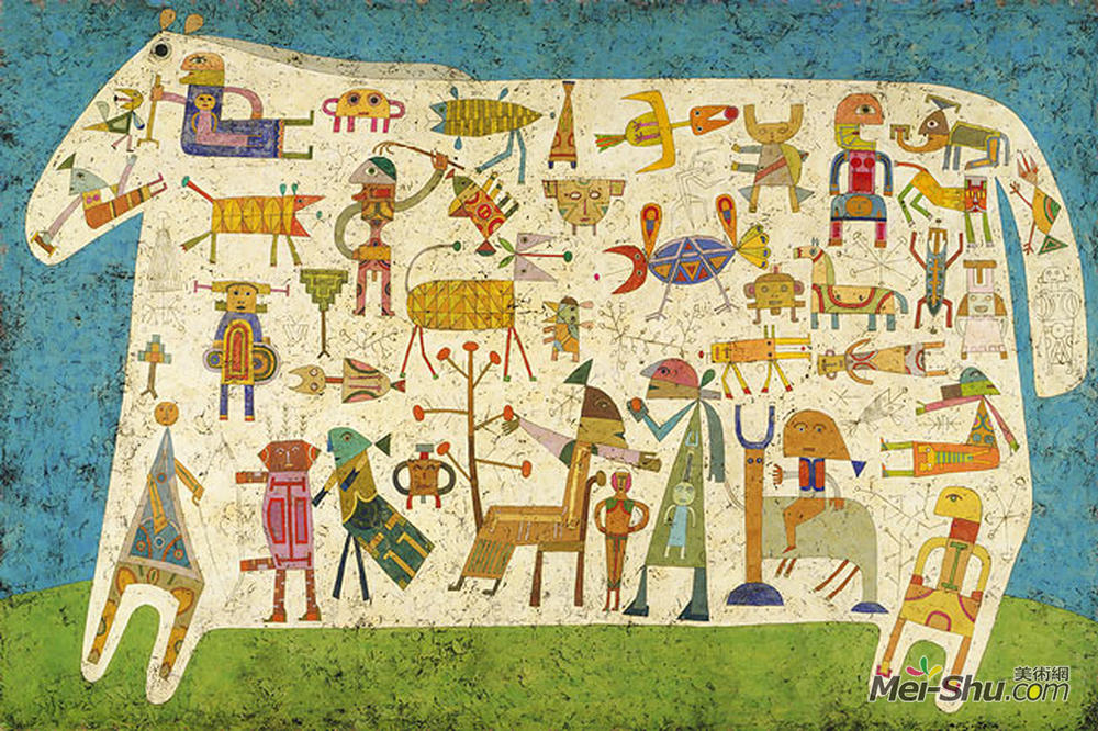 维克多·布罗纳(Victor Brauner)高清作品《文明序曲》