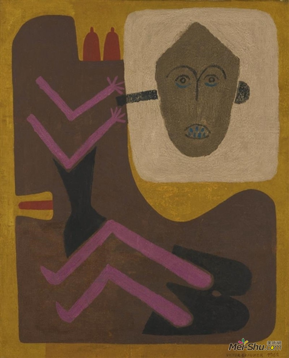 维克多·布罗纳(Victor Brauner)高清作品《运动公关》
