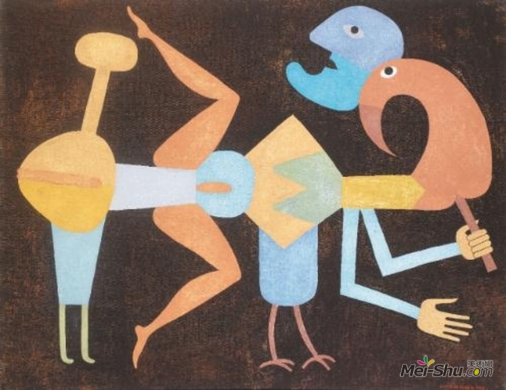 维克多·布罗纳(Victor Brauner)高清作品《钝化剂》