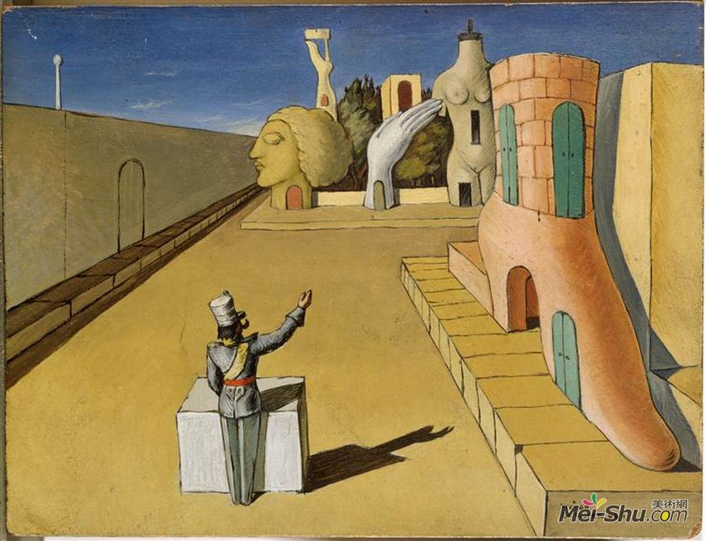 维克多·布罗纳(Victor Brauner)高清作品《我梦想的城市》