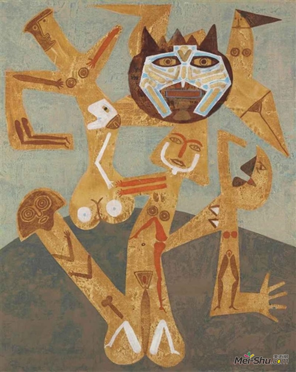 维克多·布罗纳(Victor Brauner)高清作品《Arbre de la volupt&é》