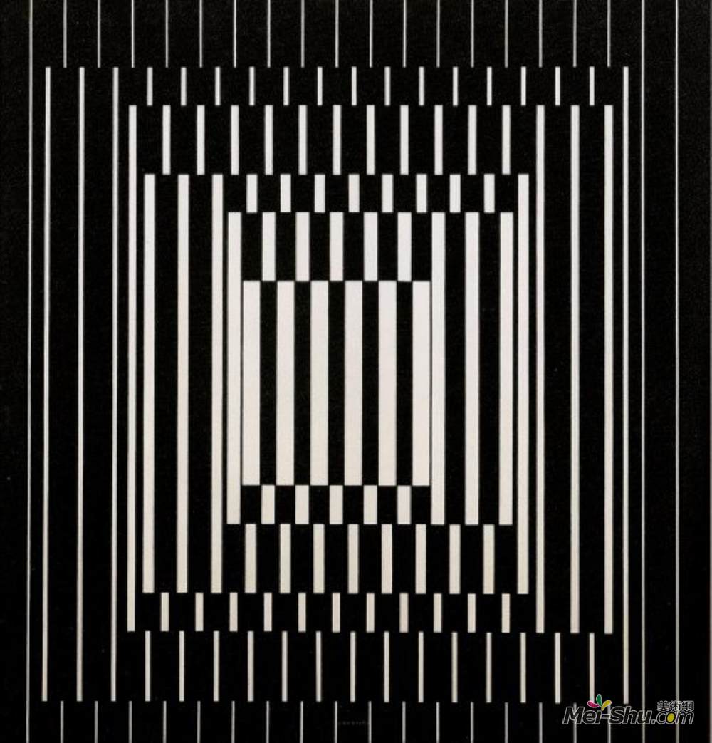维克多·瓦沙雷(Victor Vasarely)高清作品《博拉三世》