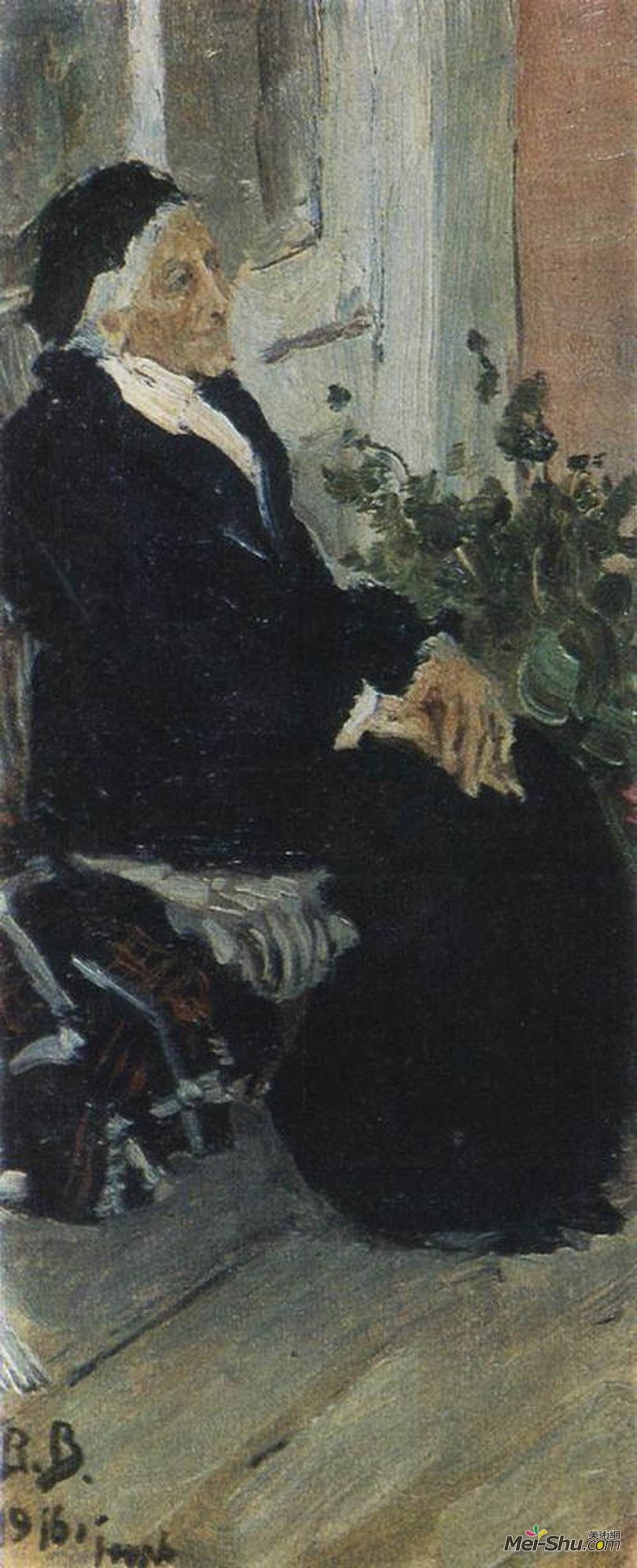维克托·米哈伊洛维奇·瓦斯涅佐夫(Viktor Vasnetsov)高清作品《里亚桑切娃》