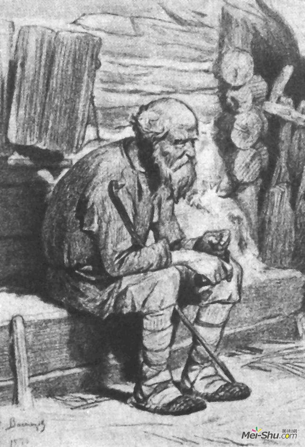 维克托·米哈伊洛维奇·瓦斯涅佐夫(Viktor Vasnetsov)高清作品《在地球上》