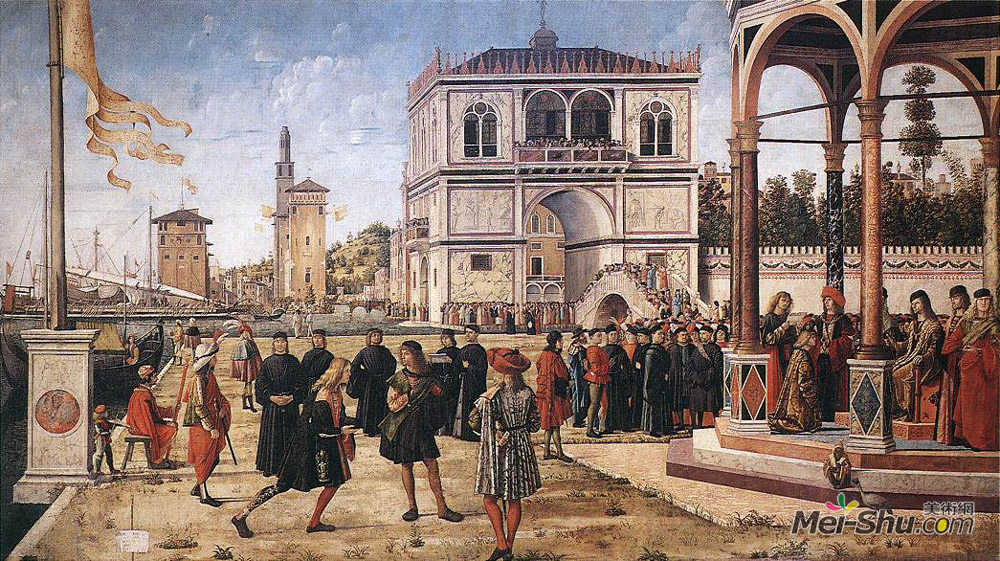 维托雷·卡尔帕乔(Vittore Carpaccio)高清作品《英国大使的遣返》