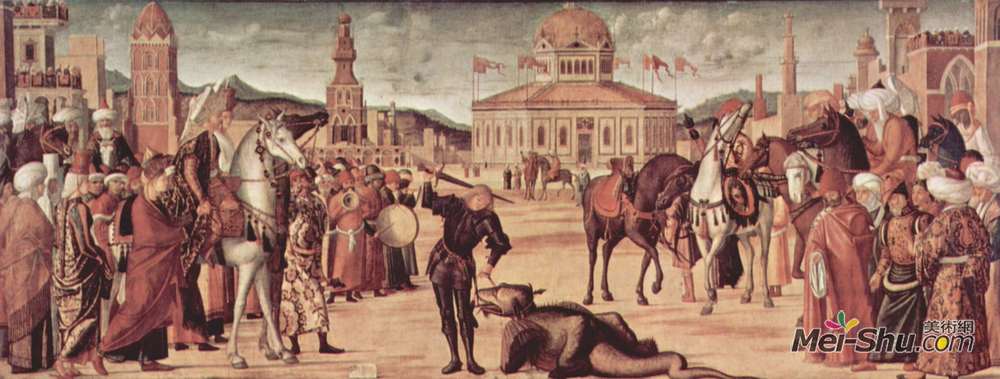 维托雷·卡尔帕乔(Vittore Carpaccio)高清作品《圣乔治的胜利》