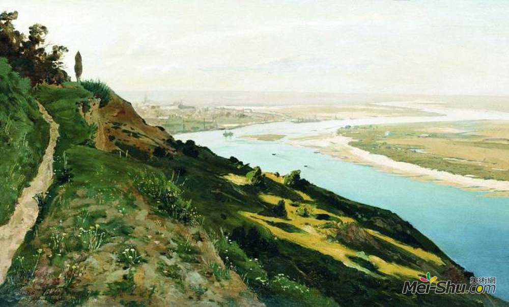 弗拉基米尔奥尔洛夫斯基(Volodymyr Orlovsky)高清作品《基辅郊区》