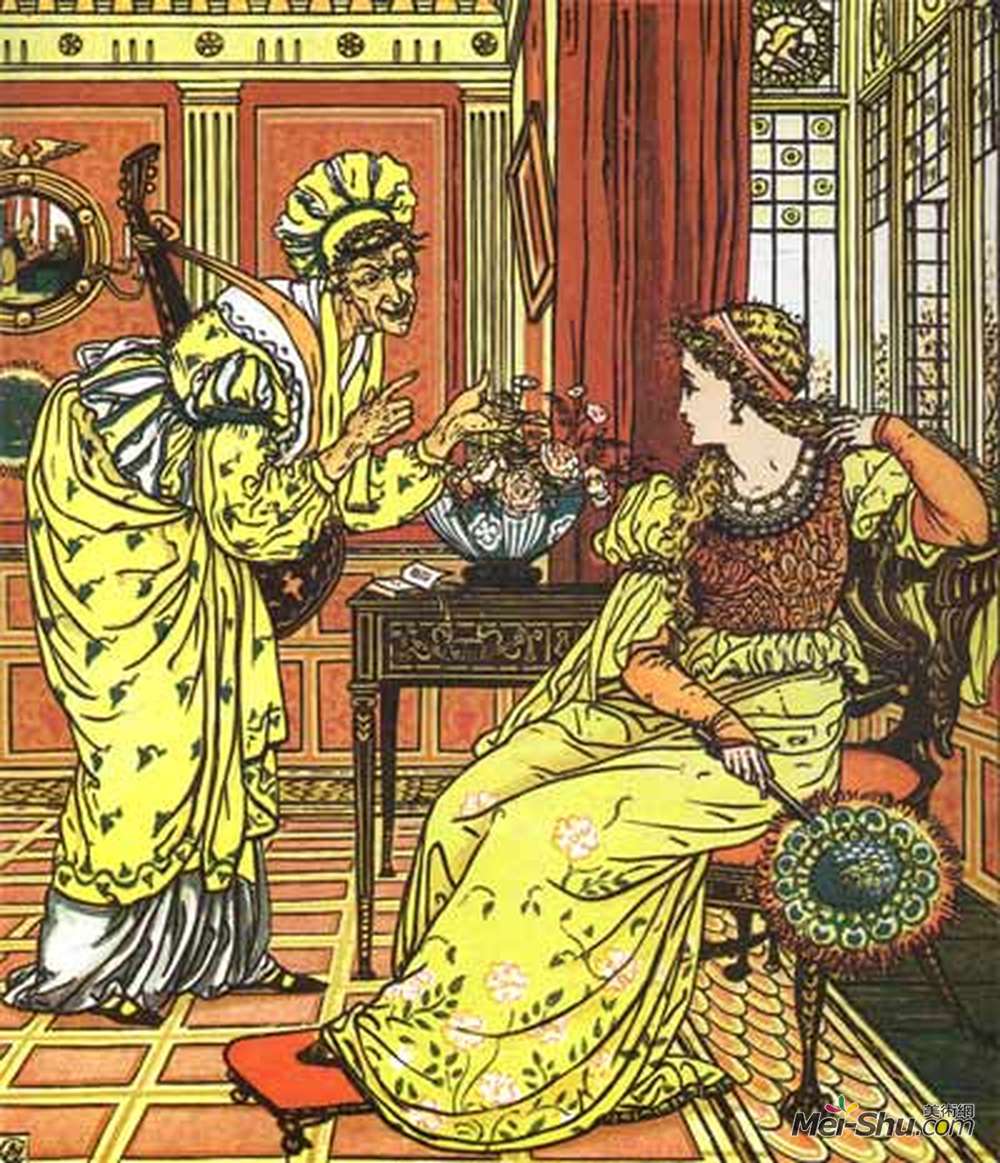 沃尔特·克兰(Walter Crane)高清作品《青蛙王子和其他故事》