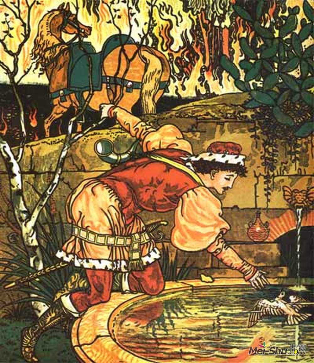 沃尔特·克兰(Walter Crane)高清作品《青蛙王子和其他故事》