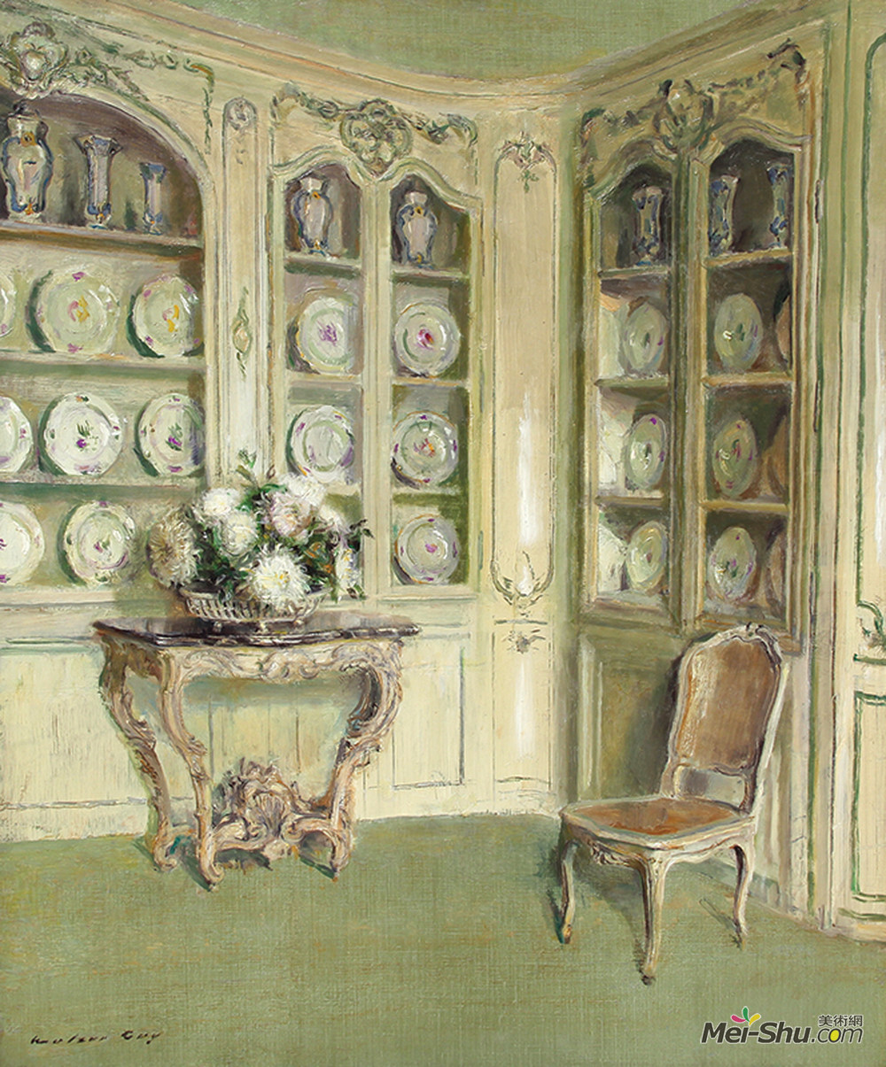 沃尔特盖伊(Walter Gay)高清作品《porcelains，CH和amp?teau BR和ampéau》