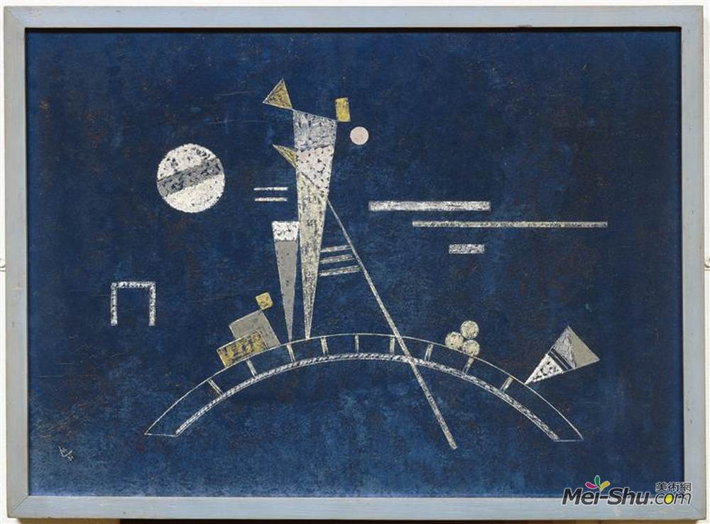 瓦西里·康定斯基(Wassily Kandinsky)高清作品《脆弱的》