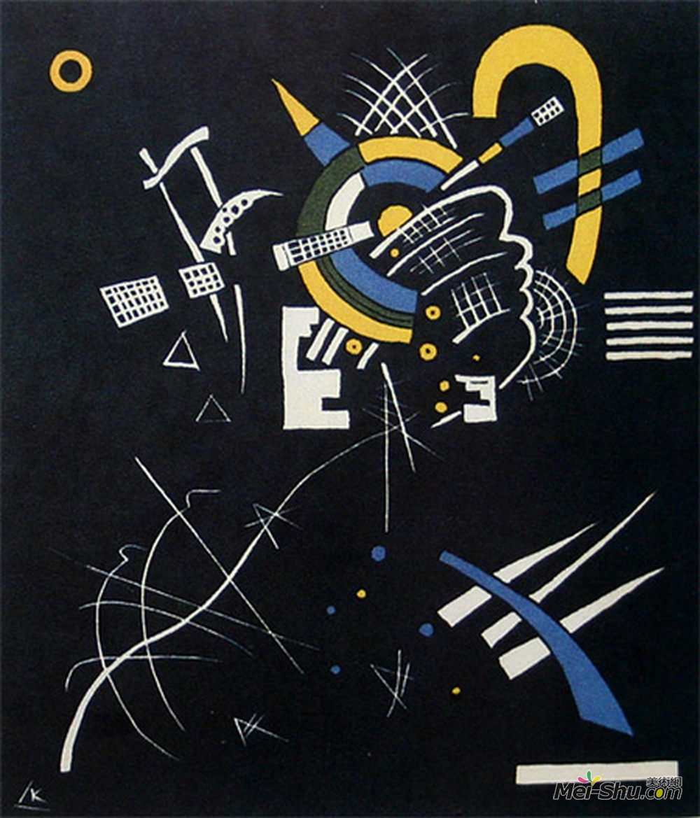 瓦西里·康定斯基(Wassily Kandinsky)高清作品《小世界七世》