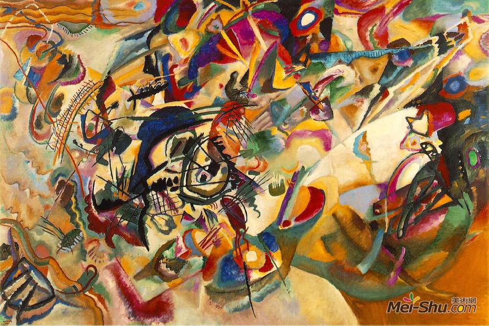 瓦西里·康定斯基(Wassily Kandinsky)高清作品《作文七》