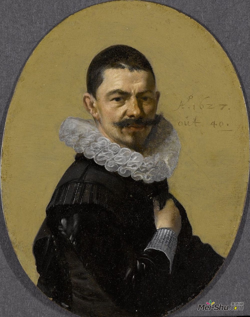 威廉·康奈利斯·杜斯特(Willem Cornelisz Duyster)高清作品《男人肖像》
