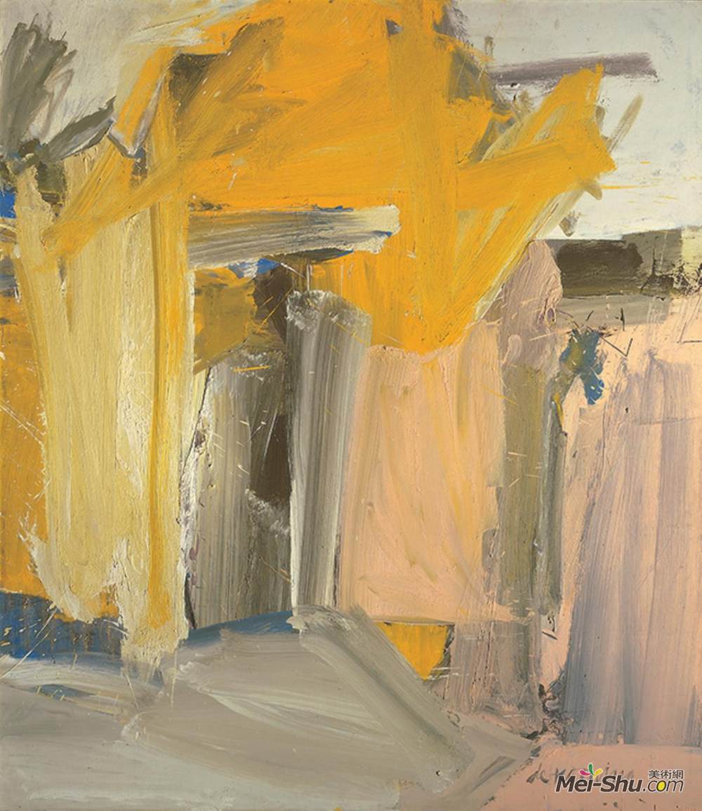 威廉·德·库宁(Willem de Kooning)高清作品《河门》