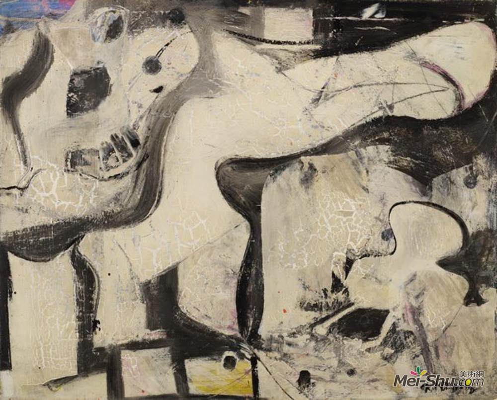 威廉·德·库宁(Willem de Kooning)高清作品《夜》