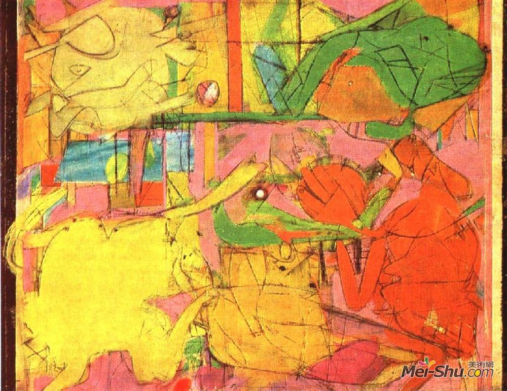 威廉·德·库宁(Willem de Kooning)高清作品《判断》